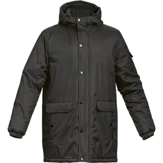 Padded Parka Jacket Black